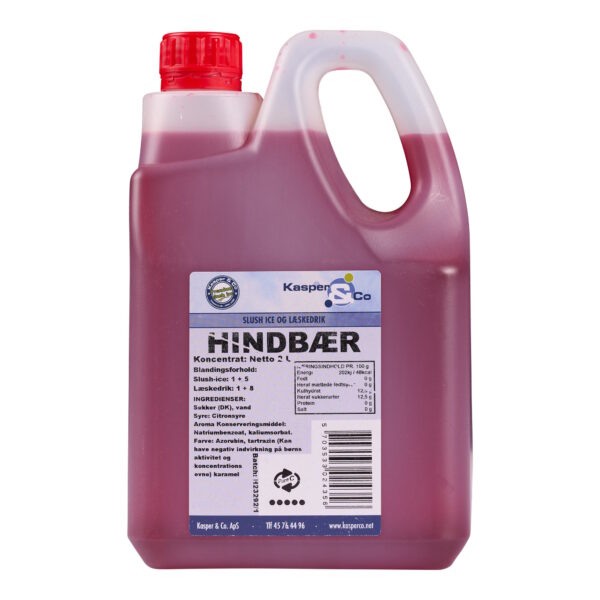 Slushice Saft Hindbær 2L