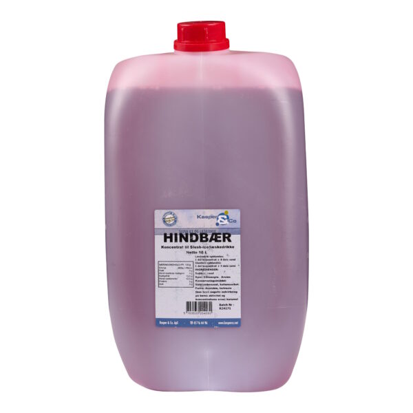 Slushice saft hindbær 10L